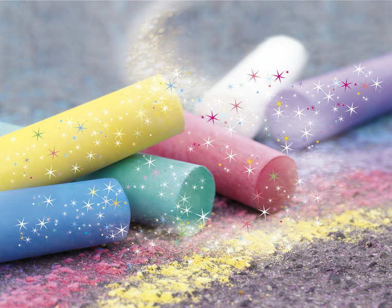 Eberhard Faber EF-526520 Stoepkrijt Glitter 20 Stuks In Emmer - Image 2