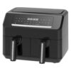 Emerio AF-130376.1 Dubbele Heteluchtfriteuse 2x3.6L 2400W Zwart