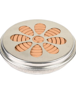 Esschert Design Citronella Spiralen in Zinken Bakje