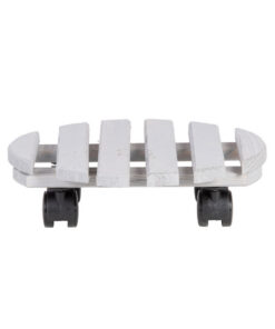 Esschert Design Houten Planttrolley 28.4 cm Grijs