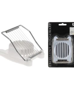 Excellent Houseware Eiersnijder Wit/RVS