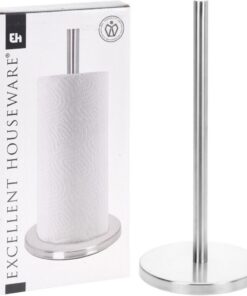 Excellent Houseware Keukenrolhouder RVS