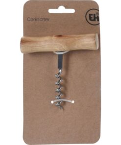 Excellent Houseware Kurkentrekker met Houten Handvat