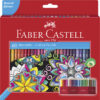 Faber Castell FC-111260 Kleurpotlood Faber-Castell Castle Zeskantig Karton Etui 60 Stuks