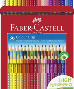 Faber Castell FC-112442 Kleurpotlood FC Grip 36 Stuks 2 Rijen Van 18 Stuks Kartonetui