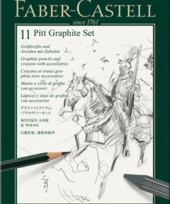 Alternative view of Faber Castell FC-112972 Grafietset Faber-Castell Pitt 11-delig