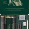 Faber Castell FC-112973 Grafietset Faber-Castell Pitt 19-delig