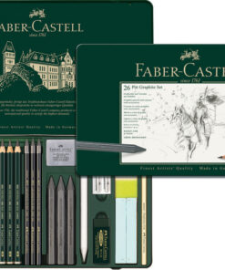 Faber Castell FC-112974 Grafietset Faber-Castell Pitt 26-delig