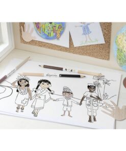 Alternative view of Faber Castell FC-116511 Children Of The World Bicolor Huidskleurpotloden 3-Kantig 3 Stuks