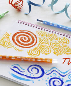 Alternative view of Faber Castell FC-120004 Waskrijt Draaibaar 24 Stuks