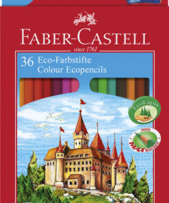 Faber Castell FC-120136 Kleurpotlood Faber-Castell Castle Zeskantig Karton Etui Met 36 Stuks