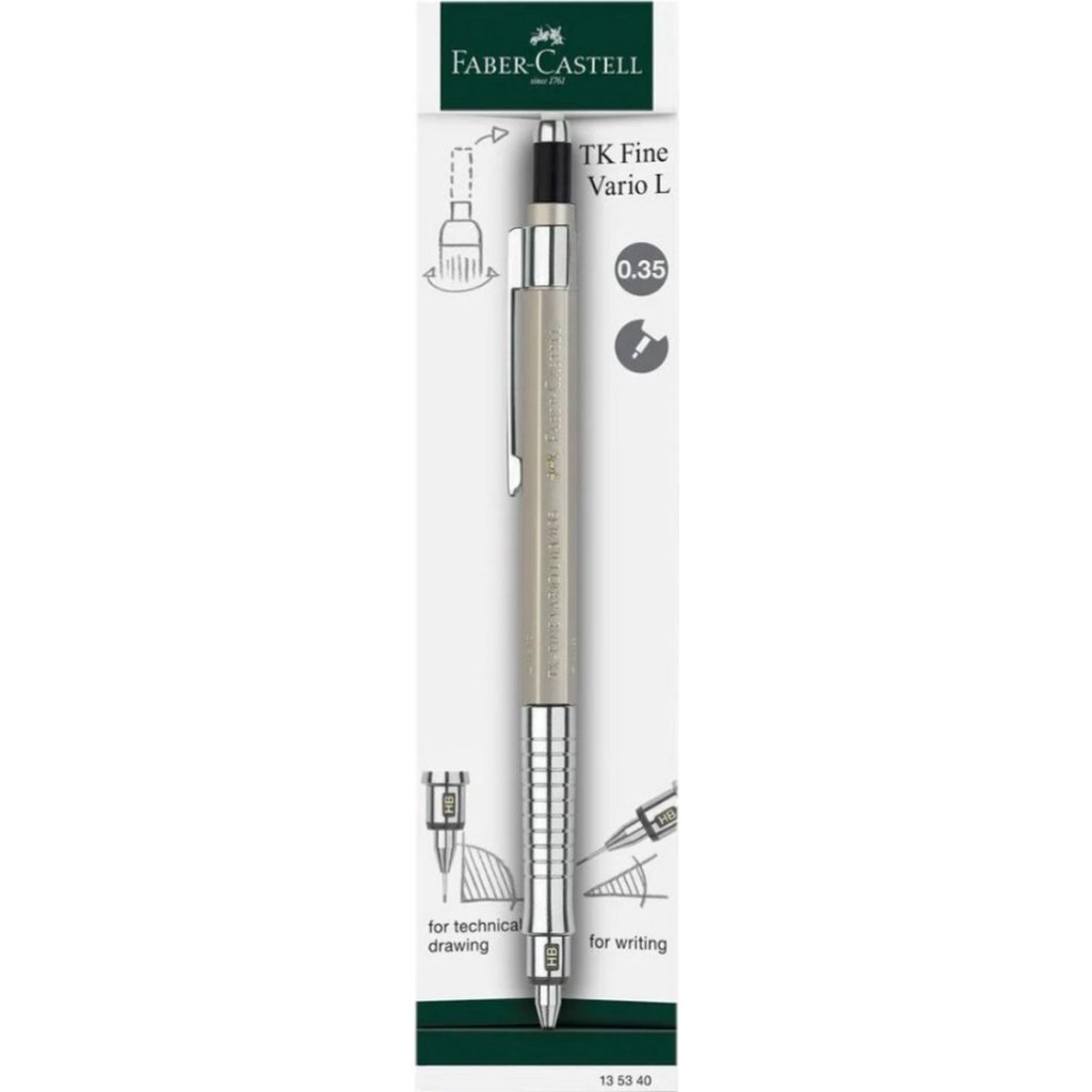 Faber Castell FC-135540 Vulpotlood TK-Fine Vario L 0.5 mm Champagne/Goud - Image 2