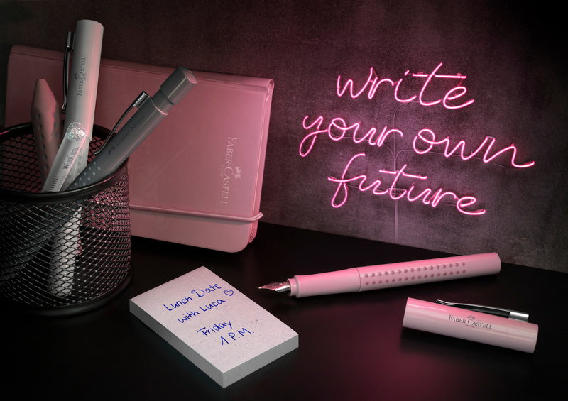 Faber Castell FC-140826 Vulpen Faber-Castell Grip 2010 F Harmony "rose Shadows" - Image 5