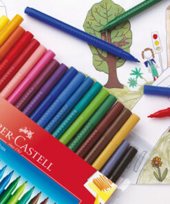 Alternative view of Faber Castell FC-155320 20 Viltstiften GRIP Doos 5 Stuks