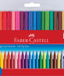 Faber Castell FC-155320 20 Viltstiften GRIP Doos 5 Stuks