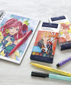 Alternative view of Faber Castell FC-167157 Tekenstift Faber-Castell Pitt Artist Pen Manga 6-delig Etui Shônen