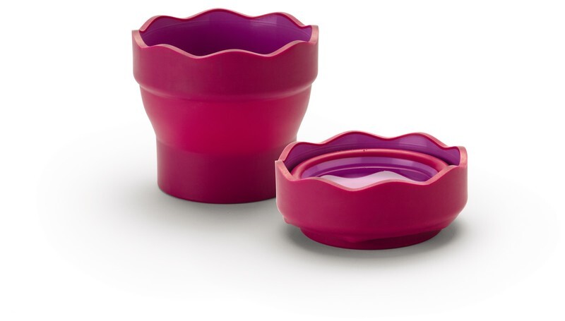 Faber Castell FC-181517 Watercup Clic & Go Roze/Oranje - Afbeelding 5
