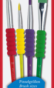 Faber Castell FC-481600 Penselenset Plastic 4 Stuks