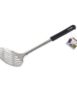 Fackelmann Food and More Opscheplepel 33 cm Zwart PP/RVS