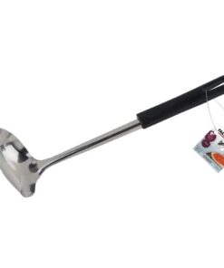 Fackelmann Sauslepel 26 cm Zwart PP/RVS