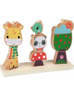 Alternative view of Fisher Price 3D Houten Stapelpuzzel 9 Stukjes