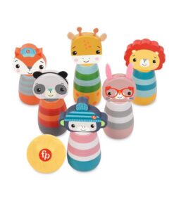 Alternative view of Fisher Price Houten Kegelspel Dieren