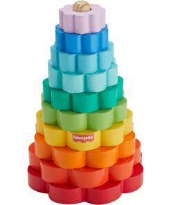 Alternative view of Fisher Price Houten Ringstapelaar