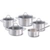 Fissler Palermo Pannenset 5-delig RVS/Glas