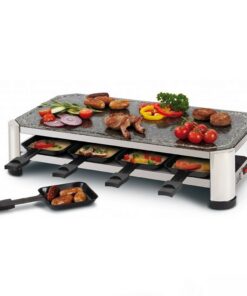 Fritel 142081 Steengrill Raclette RVS/Zwart