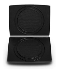 Fritel Aluminium Bakplaten Hoorntjes met Anti-Aanbaklaag Zwart