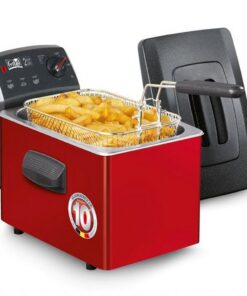 Fritel ST4153RED Friteuse 3L 2200W Rood/Zwart