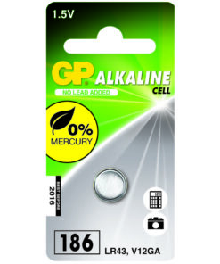 GP Batteries Knoopcel LR43 alkaline 1.5V