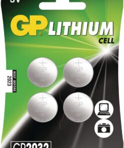 GP GP-CR2032/C4 Lithium Knoopcel Batterij Cr2032 3 V-blisterkaart