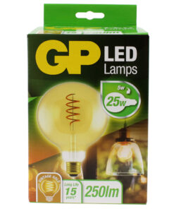 Alternative view of GP Lighting Gp Led Spiralflame G125 5w E27