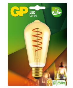 GP Lighting Gp Led Spiralflame St64 5w E27