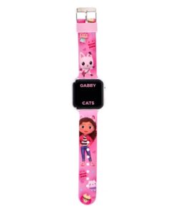 Gabby's Dollhouse LED Horloge Roze