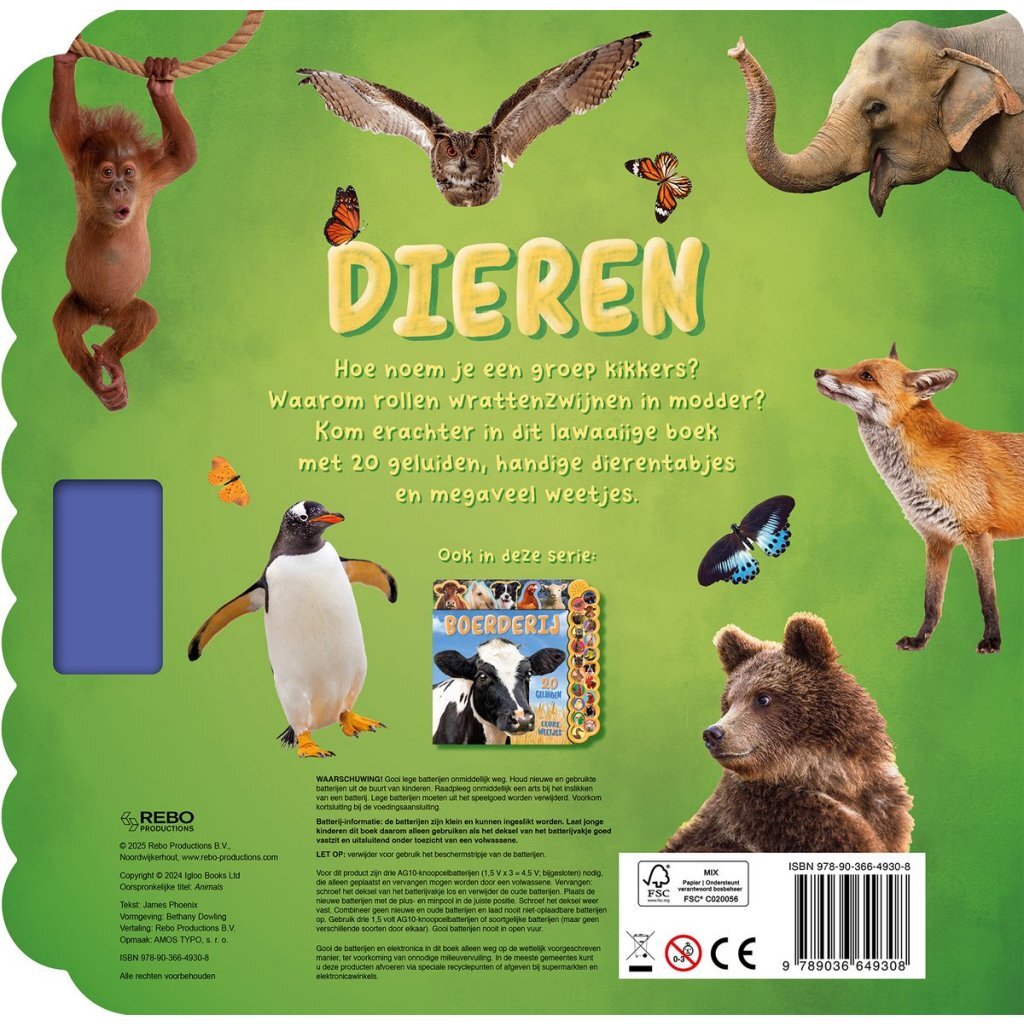 Geluidenboek Dieren - Afbeelding 2