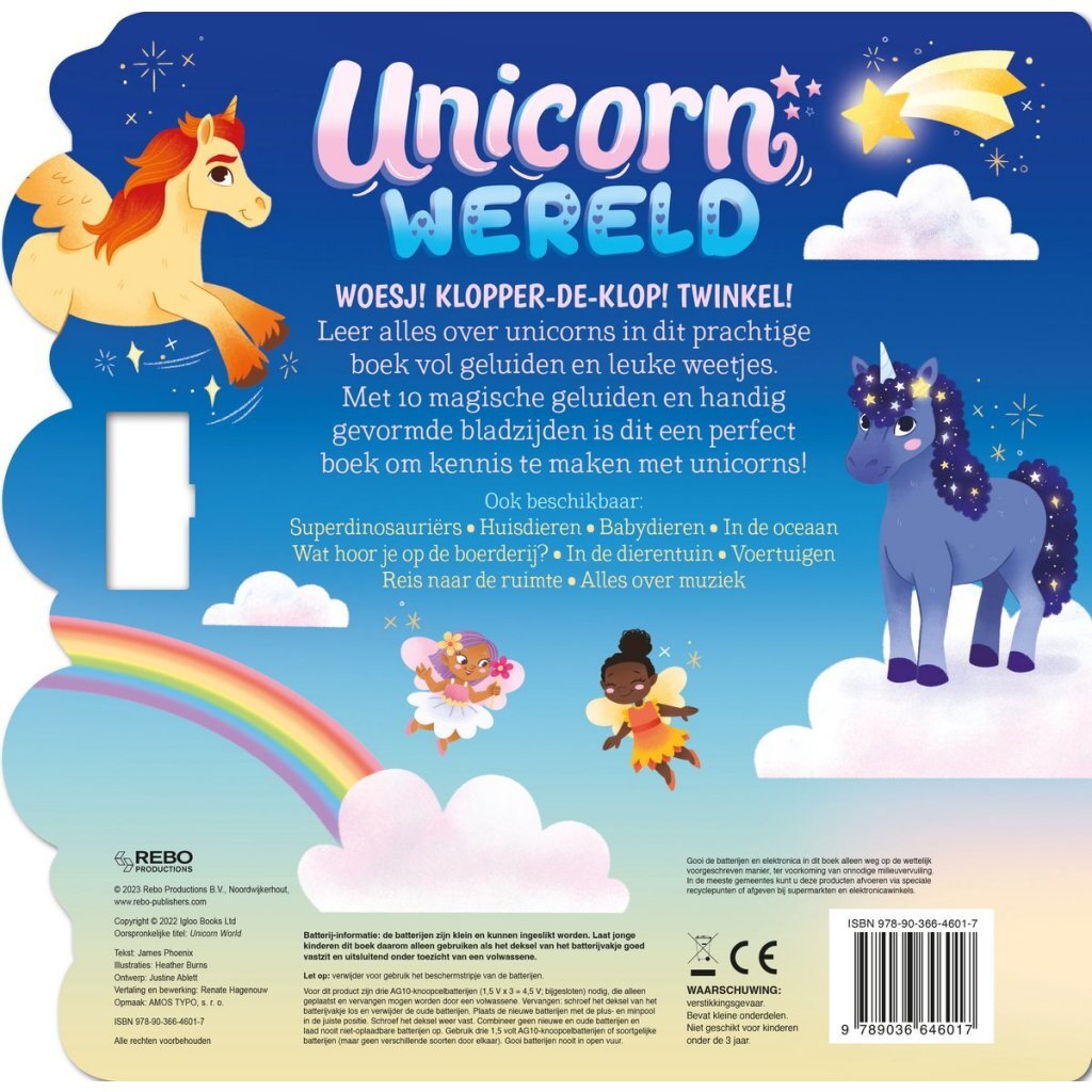 Geluidenboek Unicorn Wereld - Image 2