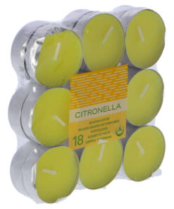 Geurtheelichten Citronella 4 uur 18 Stuks