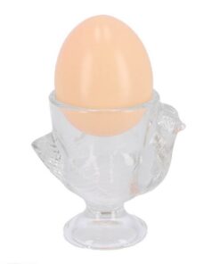 Alternative view of Glazen Eierdopje Kuiken 7 cm Transparant