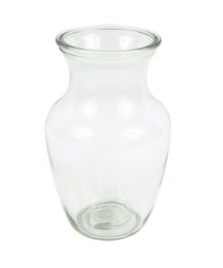 Glazen Vaas Bol H20xD12