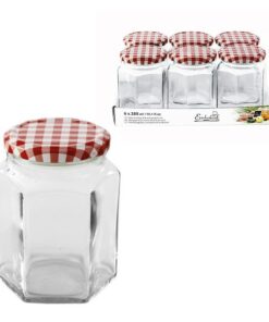 Glazen Weckpotjes 288 ml 6 Stuks