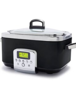 GreenPan Elite Slowcooker 6L Zwart/Zilver