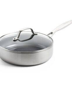 GreenPan Geneva Hapjespan 24 cm RVS