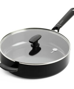 GreenPan Smart Collection Keramische Stoofpan met Deksel 28 cm Zwart