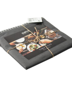 Gusta Tafelloper 40x140 cm Katoen/Grijs