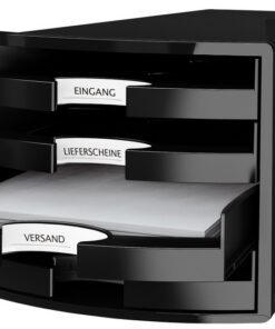 Alternative view of HAN HA-1013-13 Ladenkast Impuls Met 4 Open Laden Zwart