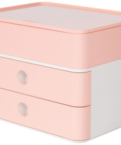 HAN HA-1100-86 Smart-box Plus Allison 2 Lades En Box Flamingo Roze