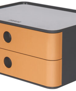 HAN HA-1120-83 Smart-box Allison Met 2 Lades Caramel Bruin