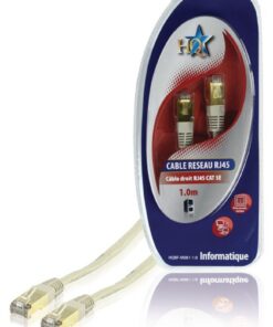 HQ HQBF-M081-1.0 Cat5e Utp Netwerkkabel Rj45 (8/8) Male - Rj45 (8/8) Male 1.00 M Grijs